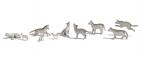 figurine Busch MEUTE DE LOUPS figurine Busch MEUTE DE LOUPS