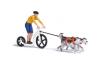 decors Busch Chiens traineau a roues decors Busch Chiens traineau a roues