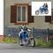 figurine Busch Couple de bikers avec moto figurine Busch Couple de bikers avec moto
