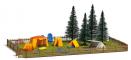 decors Busch Terrain de camping kit decors Busch Terrain de camping kit