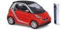 vehicule Busch Smart Fortwo Elec. Drive rouge