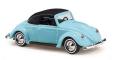 vehicule Busch VW hebmuller cabrio 1949 bleu vehicule Busch VW hebmuller cabrio 1949 bleu