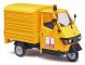 vehicule Busch Piaggio ape 50 jaune 2006 vehicule Busch Piaggio ape 50 jaune 2006