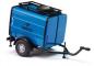 vehicule Busch Remorque TSA poste bleu vehicule Busch Remorque TSA poste bleu
