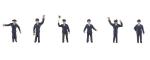 figurine Faller Policiers figurine Faller Policiers