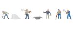 figurine Faller Construction de maison figurine Faller Construction de maison