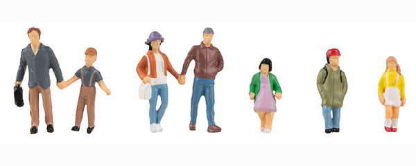 figurine Faller Parents avec enfants