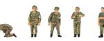figurine Faller Soldats au service ambulancier