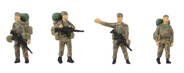 figurine Faller Soldats avec bagages