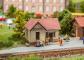 decors Faller Station arrêt Waldhausen decors Faller Station arrêt Waldhausen