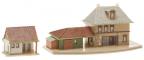 decors Faller Gare Waldkirch decors Faller Gare Waldkirch