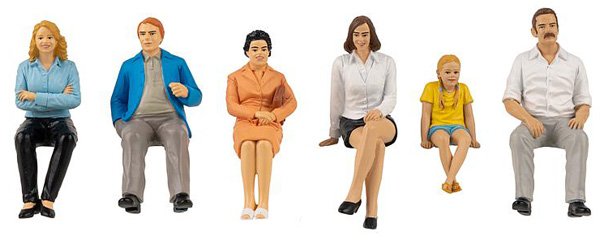 figurine Faller Groupe assis