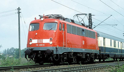 locomotive electrique PIKO LOCOMOTIVE ELECTRIQUE BR110 DB SON