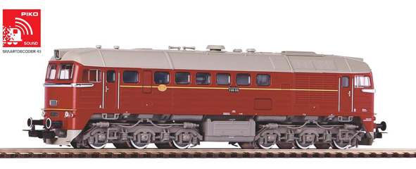 locomotive diesel PIKO loco diesel BR V200 DR son AC 