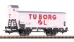 wagon PIKO Wag couvert G02 Tuborg-ca wagon PIKO Wag couvert G02 Tuborg-ca
