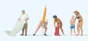 figurine Preiser Prêts pour la baignade figurine Preiser Prêts pour la baignade