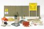 decors Preiser betonnière et outils decors Preiser betonnière et outils