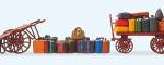 decors Preiser 15 bagages en vrac decors Preiser 15 bagages en vrac