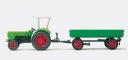 vehicule Preiser remorque de tracteur monte vehicule Preiser remorque de tracteur monte