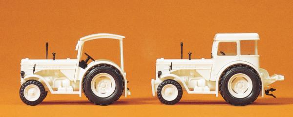 vehicule Preiser tracteur hanomag en kit