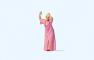 figurine Preiser Femme se laquant les cheveux figurine Preiser Femme se laquant les cheveux