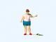 figurine Preiser Femme sans burger figurine Preiser Femme sans burger