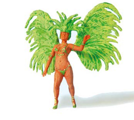 figurine Preiser Danseuse de samba