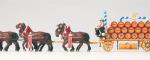 vehicule Preiser attelage 6 chevaux biere vehicule Preiser attelage 6 chevaux biere