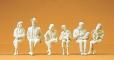 figurine Preiser personnages assis non peints figurine Preiser personnages assis non peints