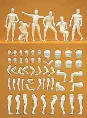 figurine Preiser kit adam multi position