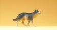 figurine Preiser loup figurine Preiser loup