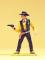 figurine Preiser sherif debout figurine Preiser sherif debout