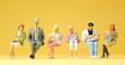 figurine Preiser figurines assises figurine Preiser figurines assises