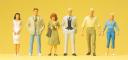 figurine Preiser passants figurine Preiser passants