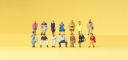figurine Preiser passagers assis, 14 figurines figurine Preiser passagers assis, 14 figurines