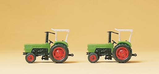 figurine Preiser tracteur de ferme Deutz D6206