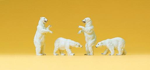 figurine Preiser ours polaires
